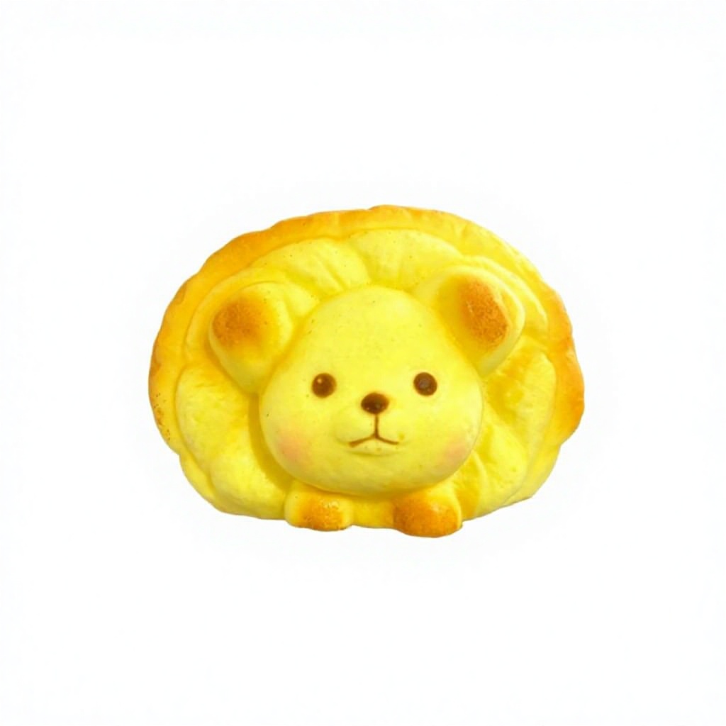 PU Slow-rebound Animal Bread Squeeze Toy Realistic Cartoon Bread Stress-relief Photography Prop Factory Wholesale Model