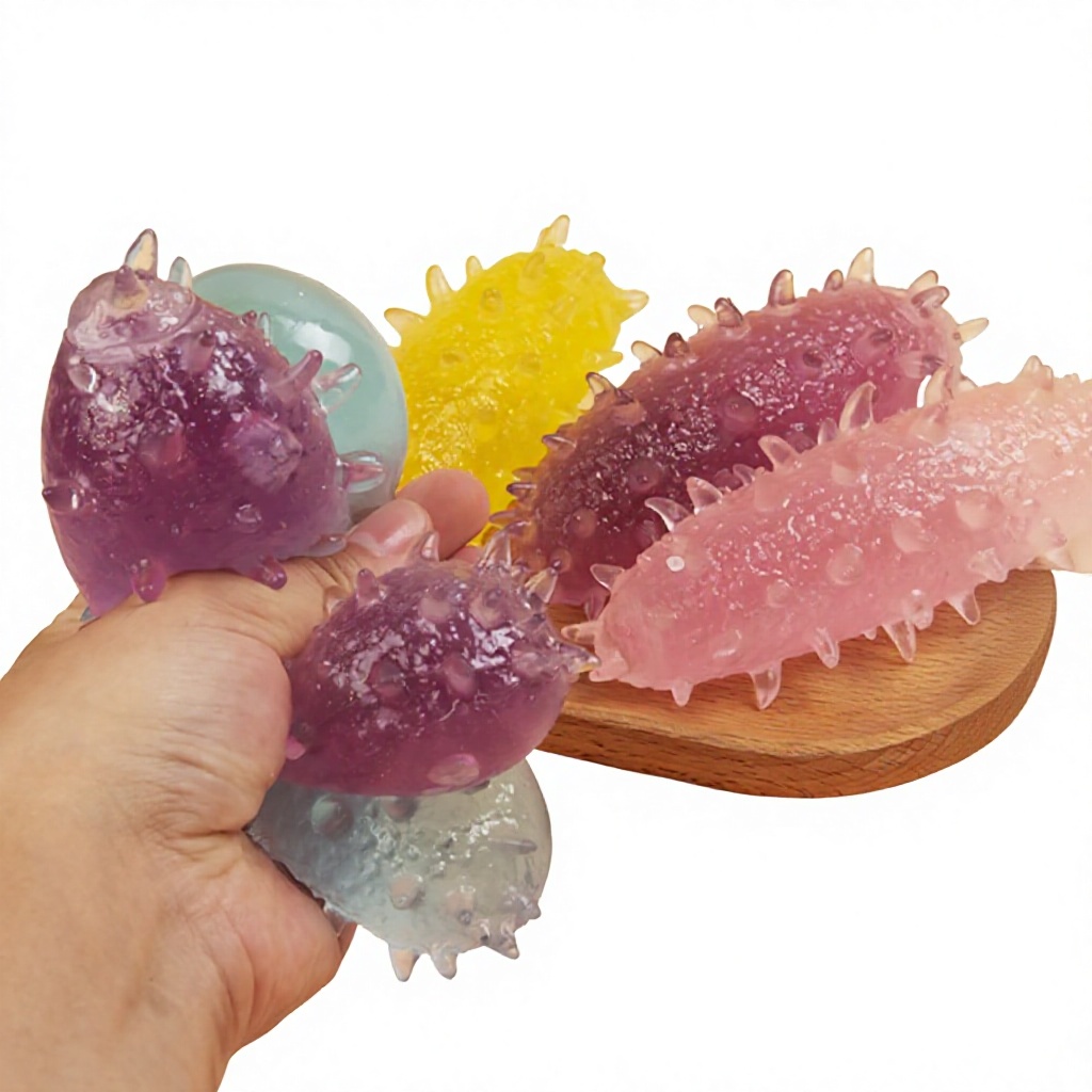 New-arrival Sea Cucumber Squishy Anxiety Relief Fruit Toy