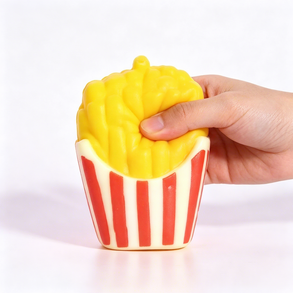 Popcorn Shape PU  Foam Soft Squishy Slow Reboun Toys -Educational Stress Relief Promotional Gift