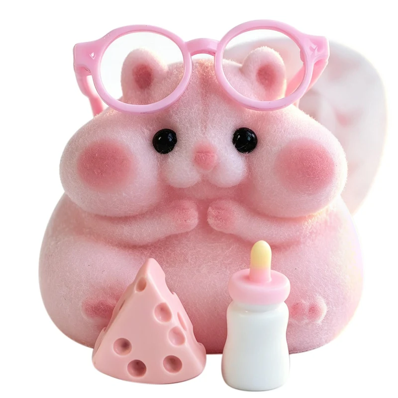 Handmade Taba Squishy Hamster Toy Cute Squishy Stress Relief Fidget Toy CUTE