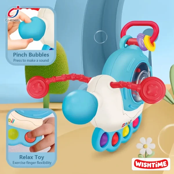 Snail Sensory Playsets, Round-Edge Design – Baby Development Playsets