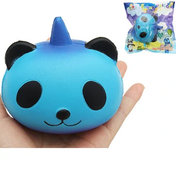 Sanqi Elan® Galaxy Panda Squishy 9.5 9 7.5cm Slow Rising With Packaging Collection Soft Toy